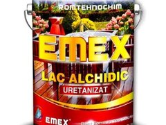 Lac Alchido-Uretanizat Lemn Exterior ?Emex? - Nuc - Bid. 16 Kg